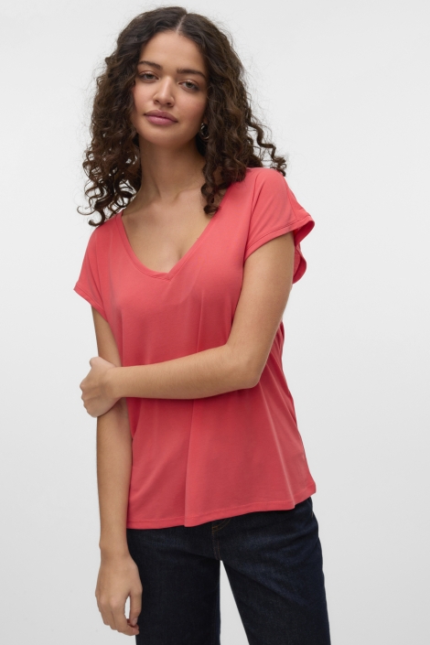 Vero Moda vmfilli ss v-neck tee ga noos